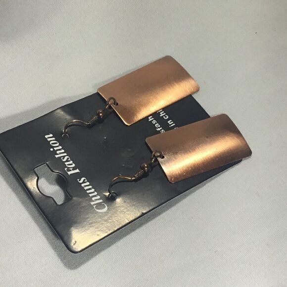 Rectangular Dangle Earrings (UC3) - Picture 2 of 6